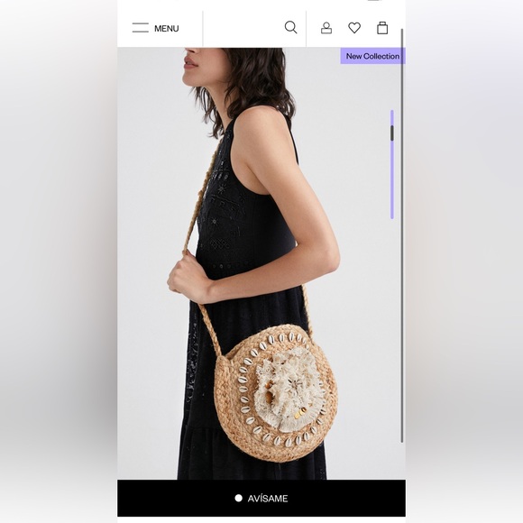 New Collection Desigual Seashell Bag - Picture 3 of 12